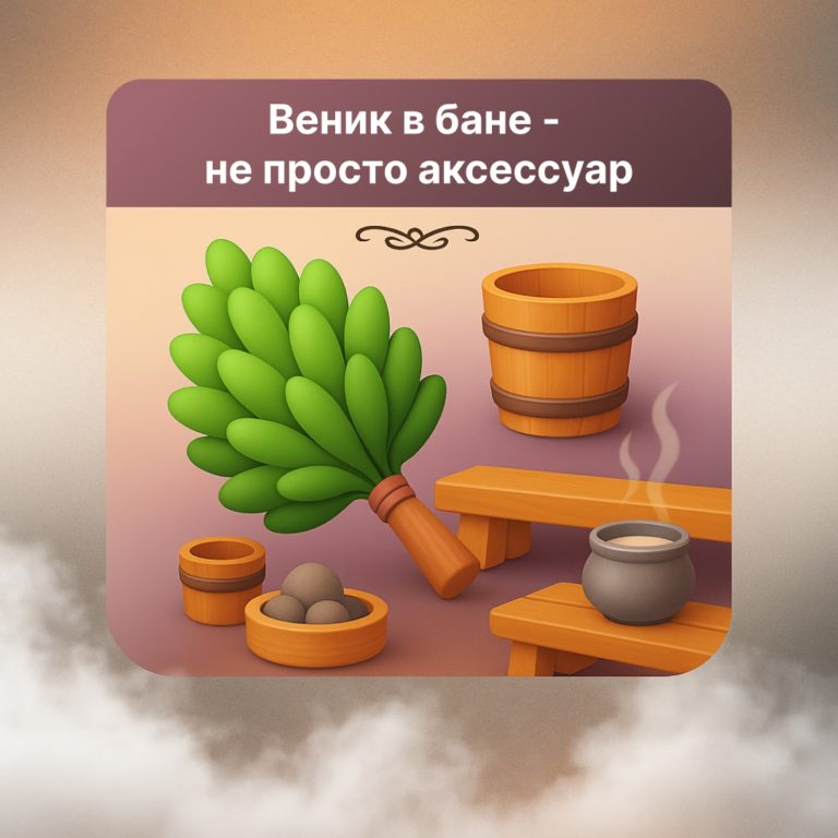 ? Веник в бане — это не просто аксессуар
