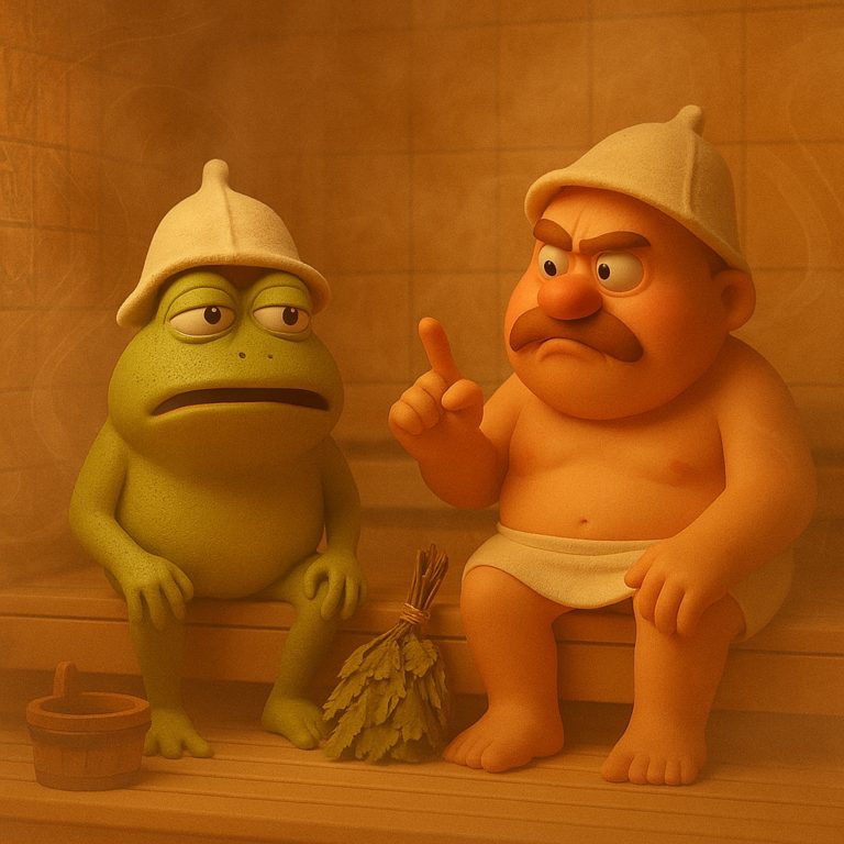 Пусть лучше “жаба” парится вместе с вами, чем вы будете париться из-за неё 😀